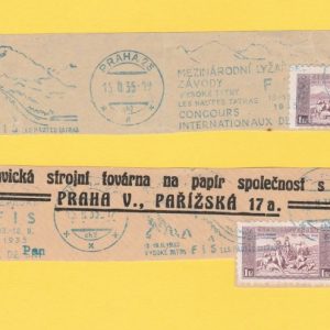 Cehoslovacia 1935 - 2 FP