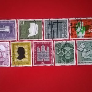 Germania 1956 - 9 serii intregi (Michel16,6euro)