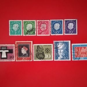 Germania 1959 - 6 serii complete (Michel7,2euro)