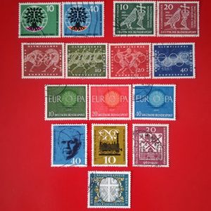 Germania 1960 - 8 serii complete (Michel12,1euro)