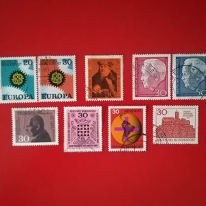 Germania 1967 - 7 serii complete (Michel3,7euro)