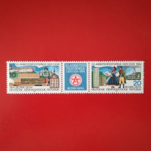 DDR 1984 - serie completa MNH in straif
