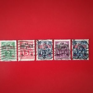 Estonia 1928 - serie completa (Michel7,5euro)