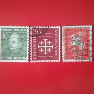 Germania 1952/1956/1959 - deparaiate (Michel18,5euro)