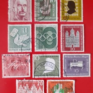 Germania 1956 - 11 serii intregi (Michel32,1euro)