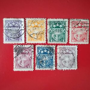 Letonia 1923 - serie completa