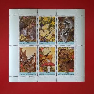 Abhazia 1998 - serie completa MNH in bloc - specimen