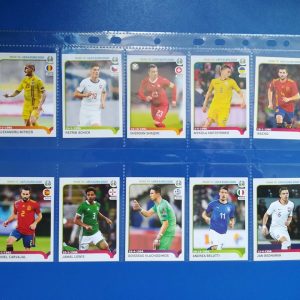 Lot 10 cartonase Panini UEFA EURO 2020