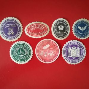 Germania - lot timbre sigiliu