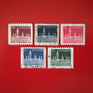 Canada 1985-1989 - 5 serii intregi