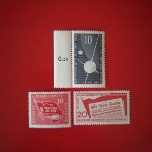 DDR 1957/1958 - 3 serii intregi MNH