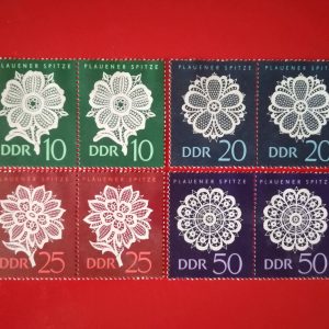 DDR 1966 - serie completa MNH x2 - perechi