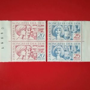 DDR 1969 - serie completa MNH x2 - perechi verticale