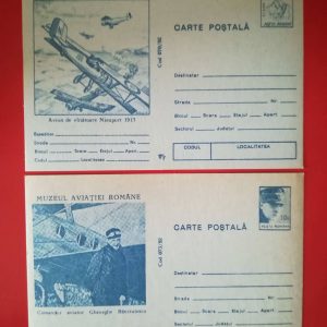 Romania 1992 - 2 CP (intreguri postale) necirculate