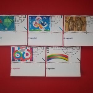 Elvetia 1989 - serie completa (Michel5euro)