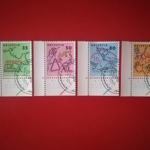 Elvetia 1988 - serie completa (Michel5euro)