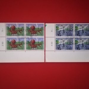 Elvetia 1987 - serie completa in blocuri de 4 (Michel8euro)