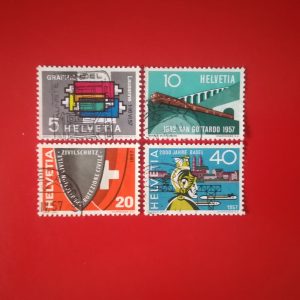 Elvetia 1957 - serie completa