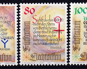 Liechtenstein 1993 - serie completa MNH
