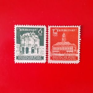 Germania 1946 (zona de ocupatie sovietica Ost-Sachsen OPD Dresden) - serie completa MNH