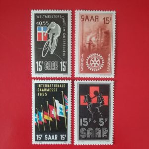 Saar 1955 - 4 serii intregi MNH