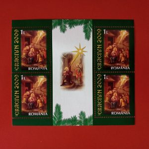 Romania 2009 - serie intreaga in bloc de 4 cu tabs