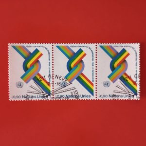 Natiunile Unite Geneva 1976 - serie intreaga x3 in straif