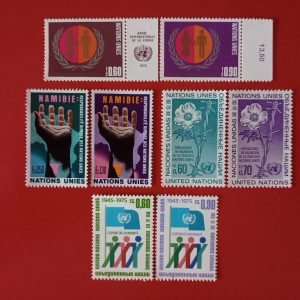 Natiunile Unite Geneva 1975 - 4 serii complete MNH
