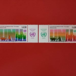 Natiunile Unite Geneva 1985 - serie completa MNH