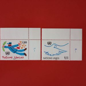 Natiunile Unite Geneva 1985 - serie completa MNH