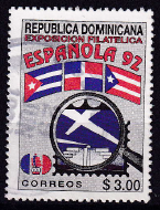 Republica Dominicana 1992 - serie intreaga