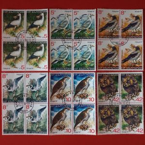 Bulgaria 1987 - serie completa in blocuri de 4