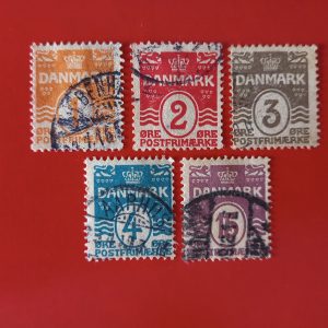 Danemarca 1905 - serie completa