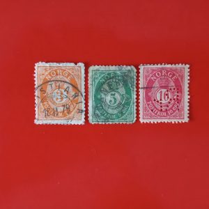 Norvegia 1877 (Michel47,5euro)