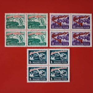 Ungaria 1973 - serie completa in blocuri de 4