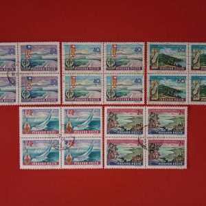 Ungaria 1968 - serie completa in blocuri de 4