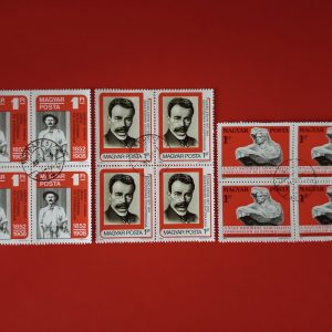 Ungaria 1977 - 3 serii intregi in blocuri de 4