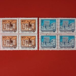 Ungaria 1972 - serie completa in blocuri de 4