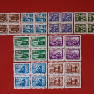 Ungaria 1973 - serie completa in blocuri de 4