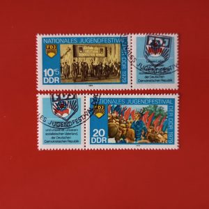 DDR 1979 - serie completa cu vignete