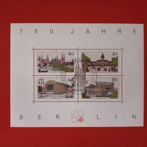 Berlin 1987 - serie completa in bloc