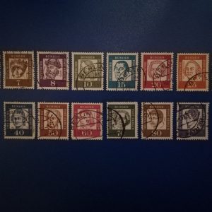 Berlin 1961 - serie deparaiata - lipsa o valoare (Michel28euro)