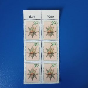 Germania 1973 - serie intreaga MNH in bloc de 6