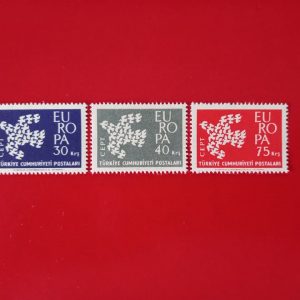 Turcia 1961 - serie completa MNH