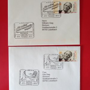 Germania 2013 - 2 FDC