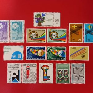 Natiunile Unite Geneva 1975-1980 - 10 serii complete MNH