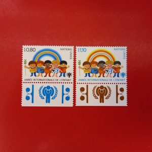 Natiunile Unite Geneva 1979 - serie completa MNH cu tabs