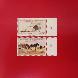 Natiunile Unite Geneva 1985 - serie completa MNH