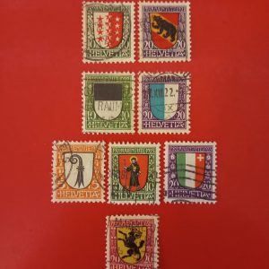 Elvetia 1921/1922/1923/1924 (Michel32euro)