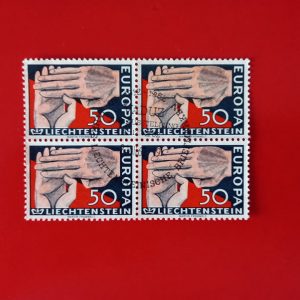 Liechtenstein 1962 - serie intreaga in bloc de 4